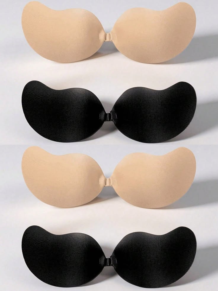Soutien-gorge adhésif invisible porté